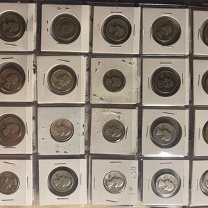 20 silver quarters 115 obo